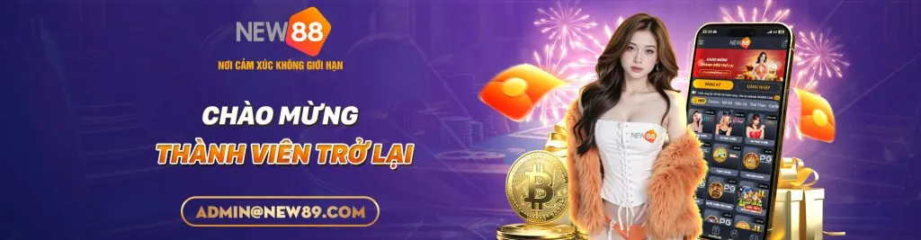 Hình ảnh khuyến mãi chào mừng cho người chơi slot game